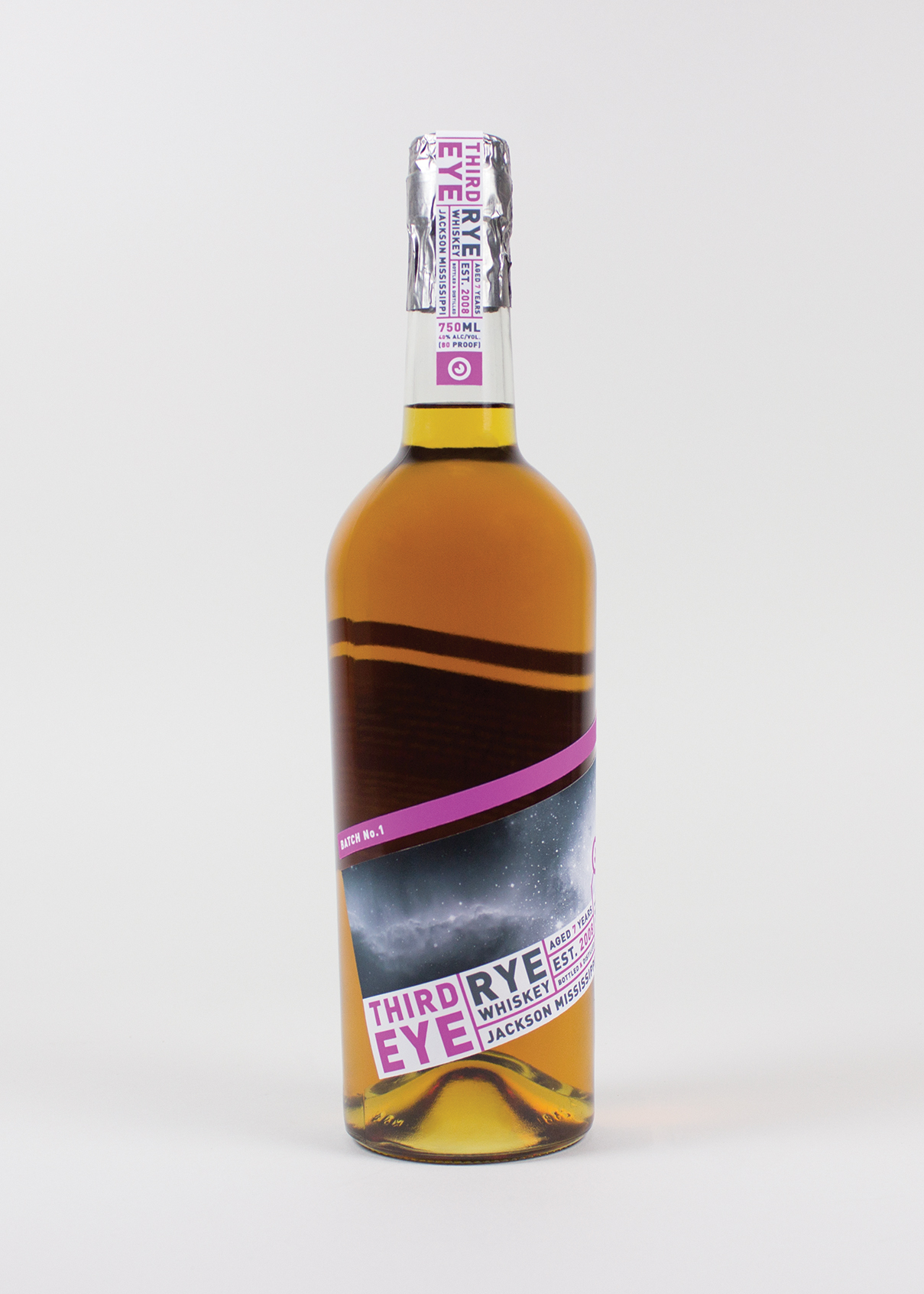 Third Eye Rye Whiskey Front Of Bottle