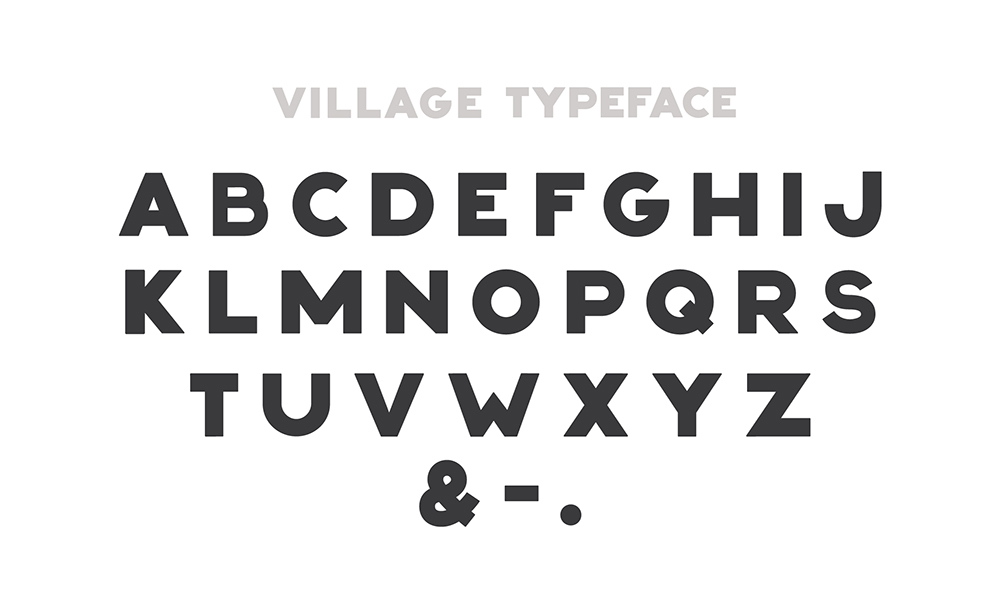 Village One Eighty-Two Typeface